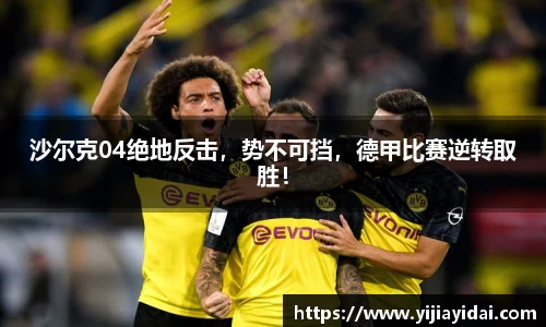 沙尔克04绝地反击，势不可挡，德甲比赛逆转取胜！
